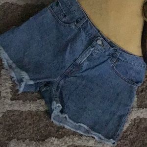 Levi vintage jean shorts